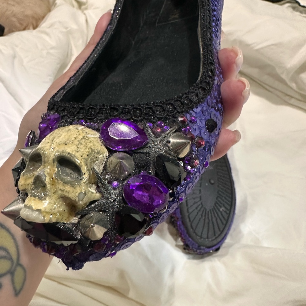 Custom zombie peepshow rare flats sz7 - Picture 6 of 10